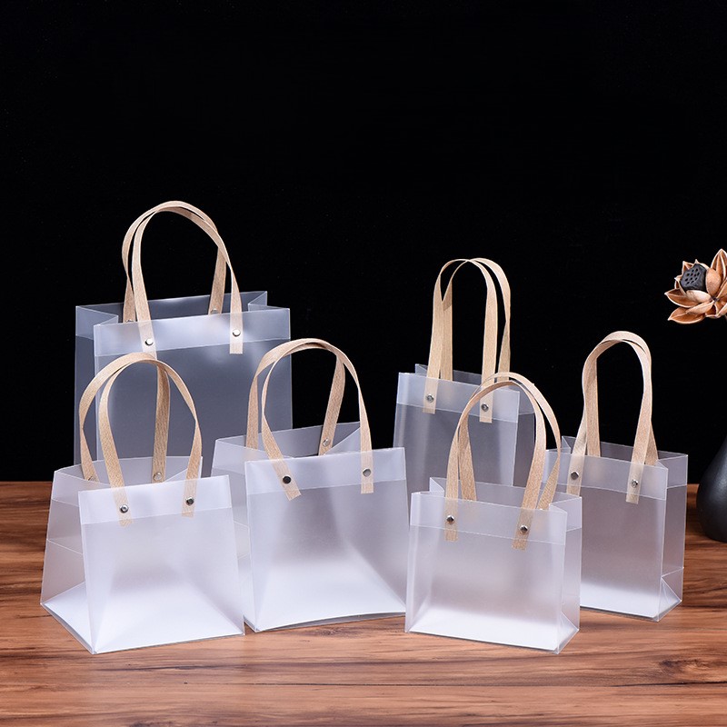GP-TB034 ถุง PVC ใสเคลือบด้าน